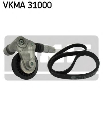 VKMA 31000 SKF Комплект доріжкового ремня (ролик, ремінь)1